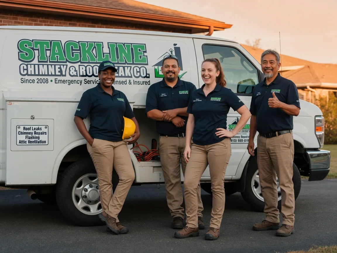 Chimney flashing repair company in Pinebluff, NC